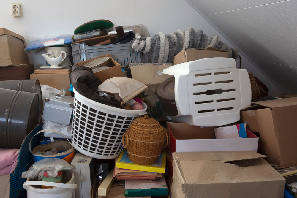 How should the job of cleaning a hoarder's house be assessed